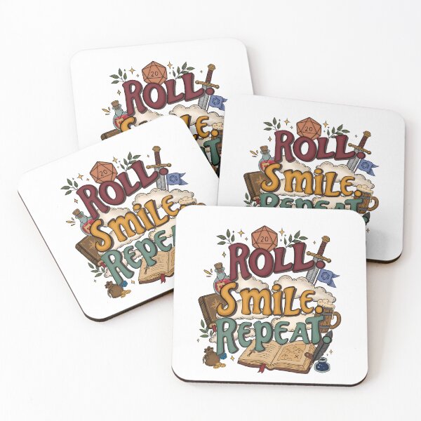 Item preview, Roll Smile Repeat Tabletop RPG designed and sold by Tiny Tavern Tales.