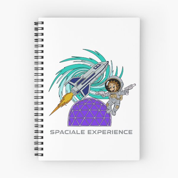 Item preview, Spacial Experience Logo Illustration - Nigloland Dark Ride (Theme Park Fan Art designed and sold by FoolishDreamers.