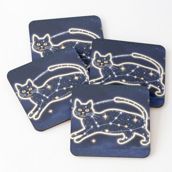 Item preview, A Cat Constellation designed and sold by WJ Cozy Creations.