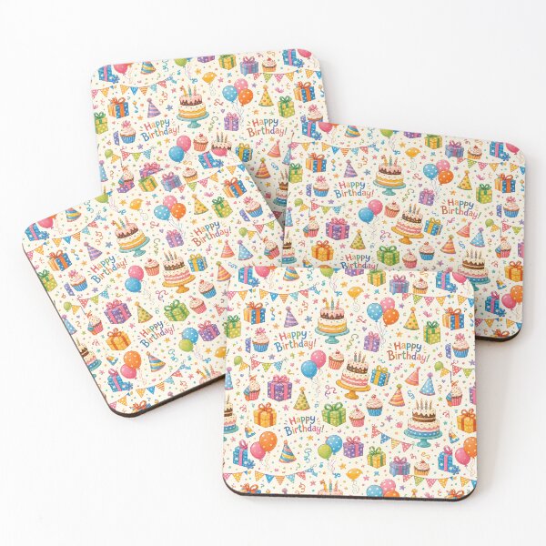Item preview, Colorful Happy Birthday Party designed and sold by Military Insignia Products.