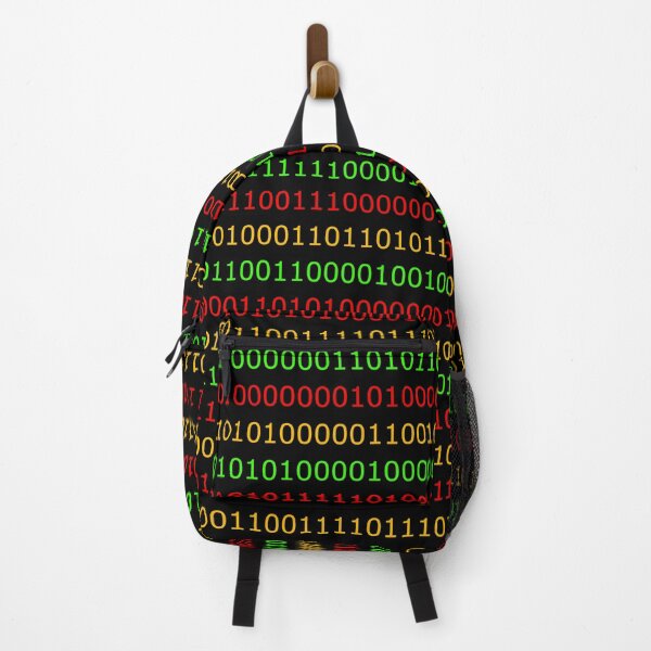 Item preview, Red Gold and Green Binary Code designed and sold by Wolf Wendigo.