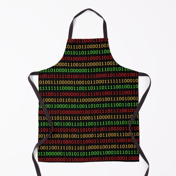 Item preview, Red Gold and Green Binary Code designed and sold by Wolf Wendigo.