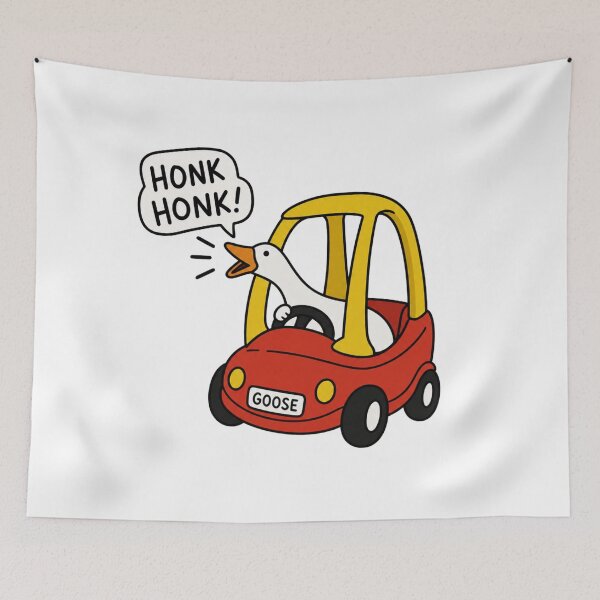 Item preview, Honk Honk Funny Goose Driving Toy Car designed and sold by jeshands.