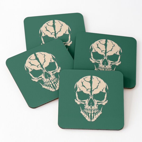 Item preview, Cracked Split Skull Retro Graphic designed and sold by ERODED SELF.
