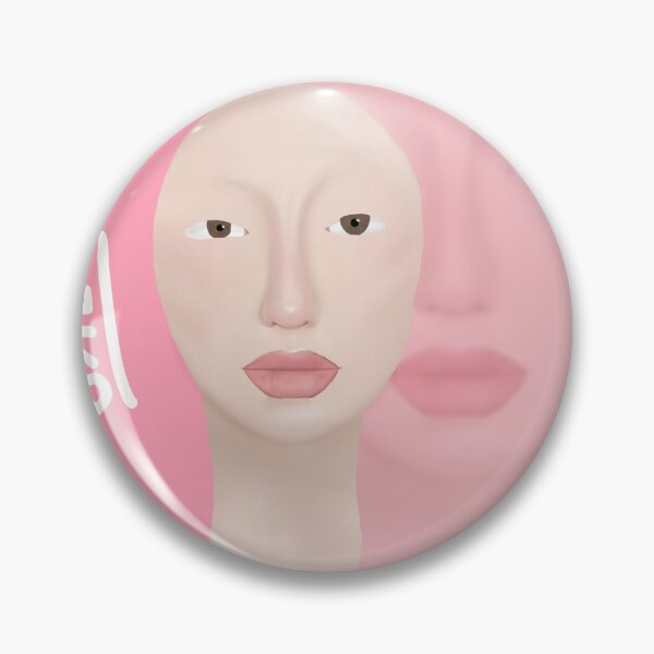 Item preview, Preppy bald woman portrait  designed and sold by Isla-DrawZ.
