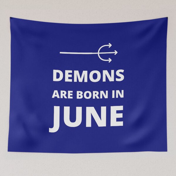 Item preview, Demons are born in June designed and sold by fev-rocks.