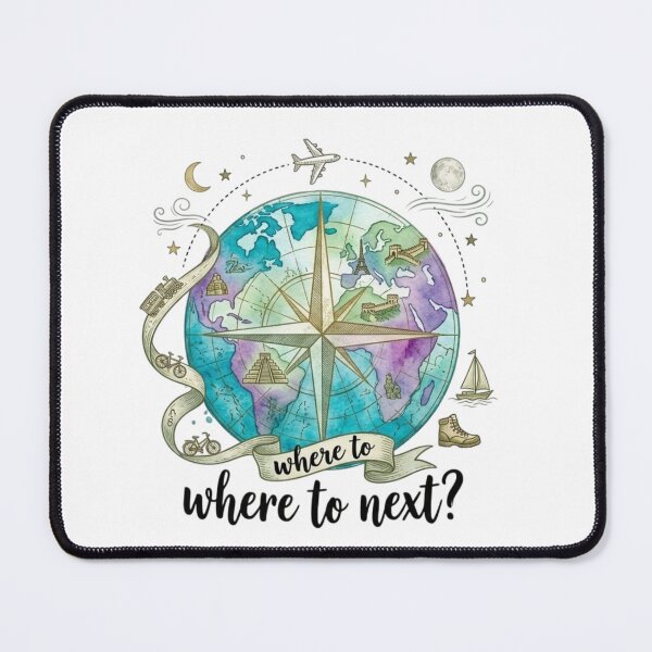 Item preview, Where To Next Minimalist Airplane Wanderlust Vibe designed and sold by Amituniqdesign .