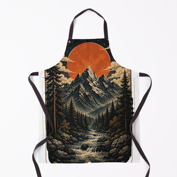 Item preview, Crimson Moon Mountain Wilderness designed and sold by Del4xe.