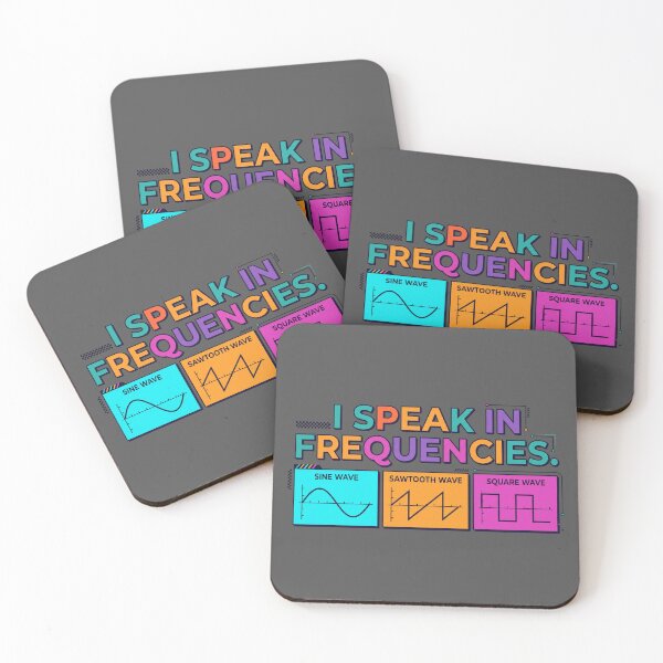 Item preview, I Speak In Frequencies Art designed and sold by MarCinu Art.