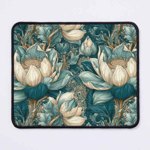 Item preview, Whimsical Lotus - Tropical Flower Pattern - Valentine'S Day Gifts designed and sold by RoyalStarsPatts.
