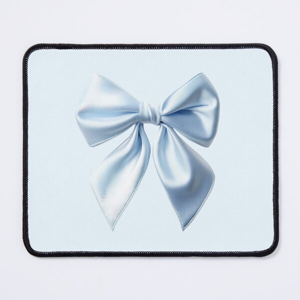 Item preview, Light Blue Satin Bow Aesthetic Coquette Ribbon designed and sold by jianina-alondra.