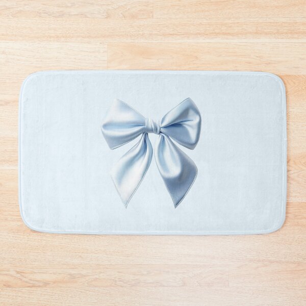 Item preview, Light Blue Satin Bow Aesthetic Coquette Ribbon designed and sold by jianina-alondra.