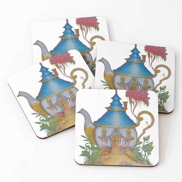 Item preview, Whimsical Teapot Cottage  designed and sold by Badrbh.