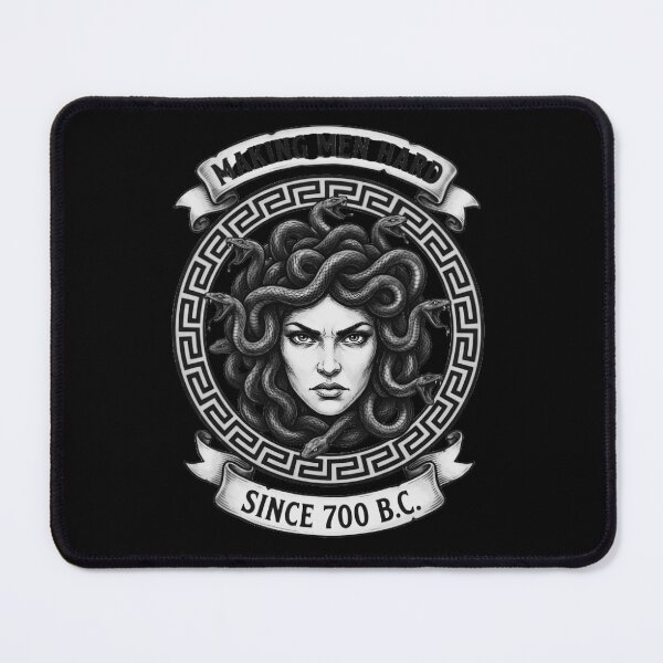 Item preview, Copy of Making Men Hard Medusa Funny Greek Mythology B&W designed and sold by w66aboo.