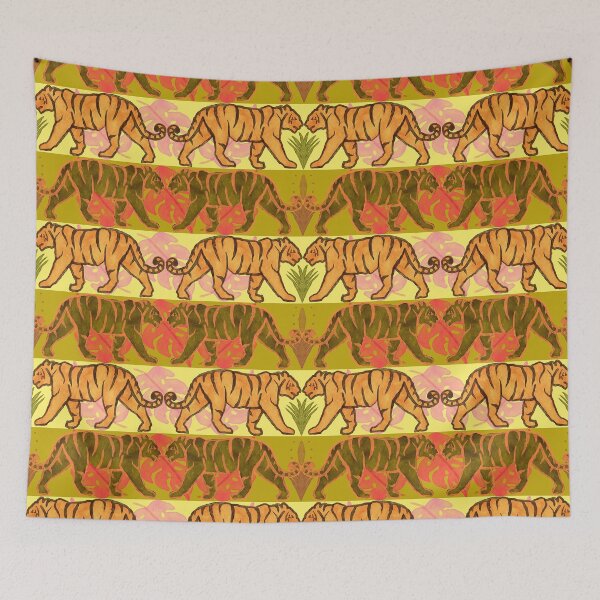Item preview, Tropical Tigers in Watercolor designed and sold by jshuphotography.
