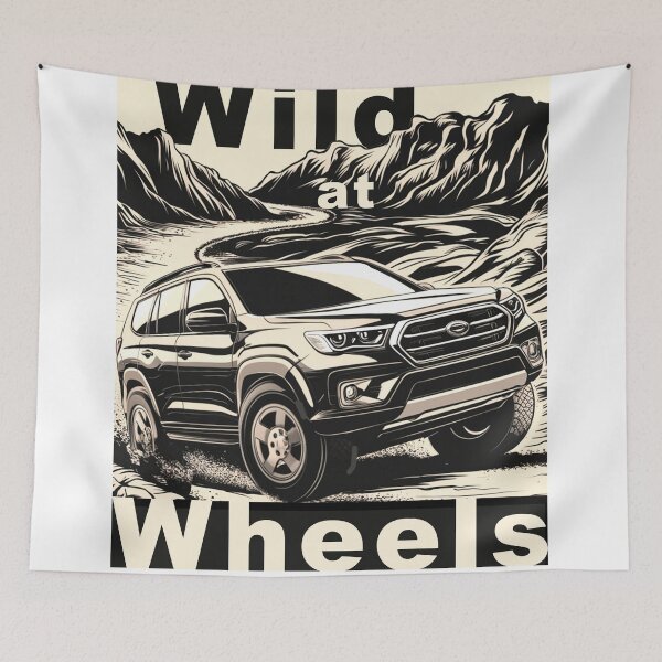 Item preview, Wild at Wheels designed and sold by Concept-Hub.