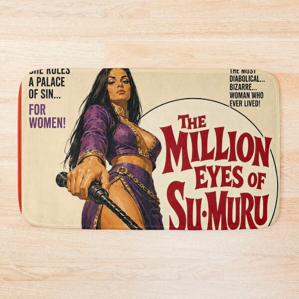 Item preview, The Million Eyes of Su-Muru Vintage Spy Movie Poster designed and sold by obstinator.
