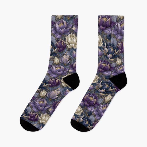 Item preview, Classic Lotus Texture  - Retro Flower Floral - Wedding Anniversary Gifts designed and sold by RoyalStarsPatts.