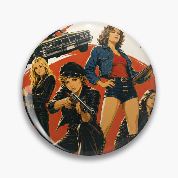 Item preview, Switchblade Sisters Jack Hill Vintage Grindhouse Movie Poster designed and sold by obstinator.