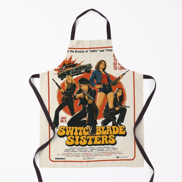 Item preview, Switchblade Sisters Jack Hill Vintage Grindhouse Movie Poster designed and sold by obstinator.