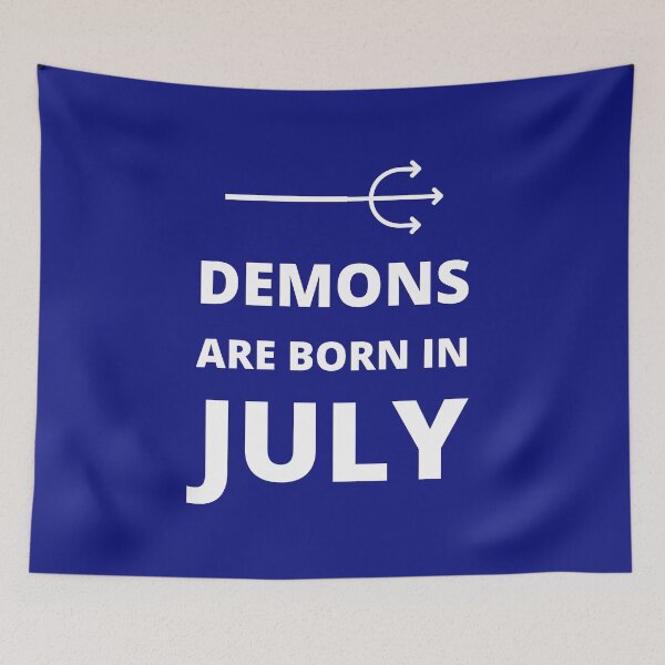 Item preview, Demons are born in July designed and sold by fev-rocks.