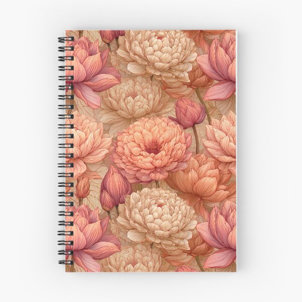 Item preview, Colorful Lotus Print  - Flower Bouquet Pattern - Wedding Gifts designed and sold by RoyalStarsPatts.