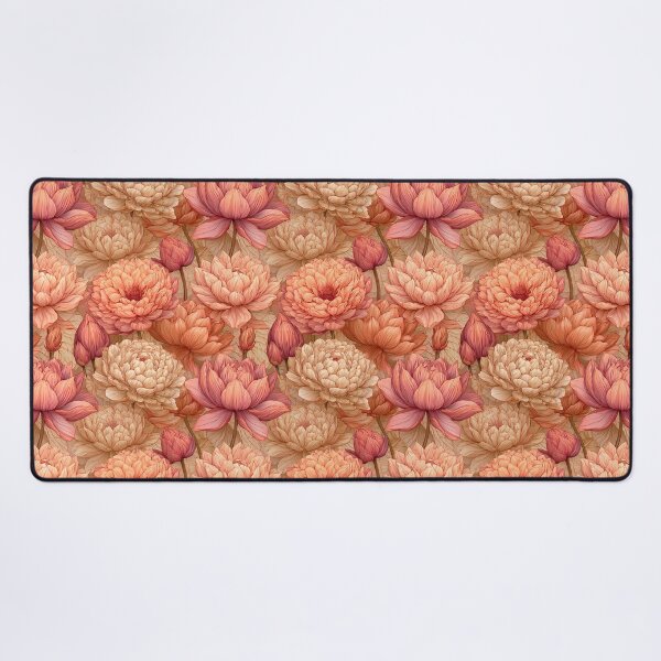 Item preview, Colorful Lotus Print  - Flower Bouquet Pattern - Wedding Gifts designed and sold by RoyalStarsPatts.