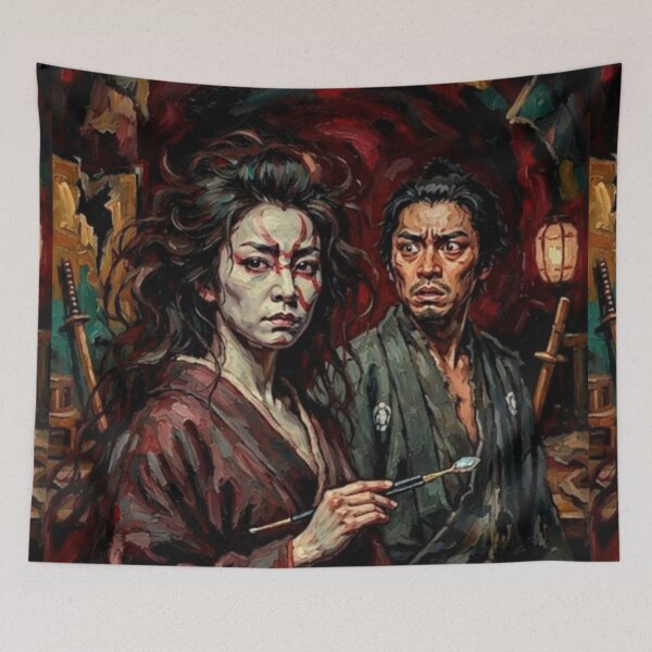 Item preview, Over Your Dead Body Horror Fine Art Tribute designed and sold by Art's Diner.