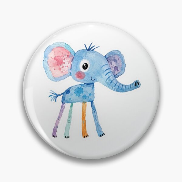 Item preview, Watercolor Elephant  designed and sold by Snurly.