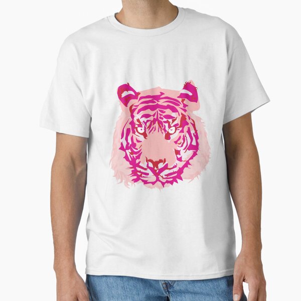 Item preview, Royal Bengal Tiger: Millennial Pink Prints/Tshirt designed and sold by bynainah.