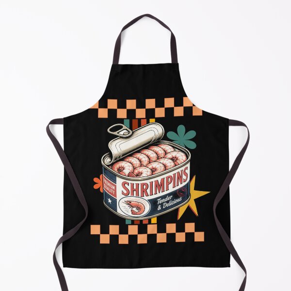 Item preview, SHRIMPINS – Neo Traditional Shrimp Tin designed and sold by tellia-kallisto.