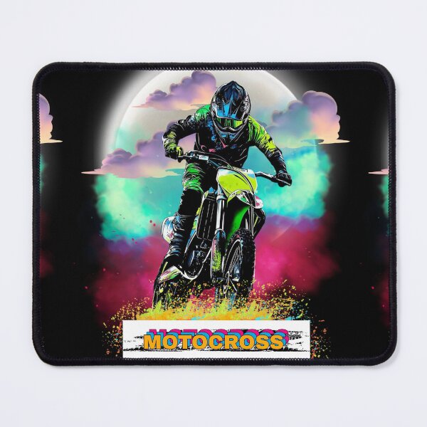 Item preview, MOTOCROSS Neon Dirt Bike Splash designed and sold by BULAIR89.