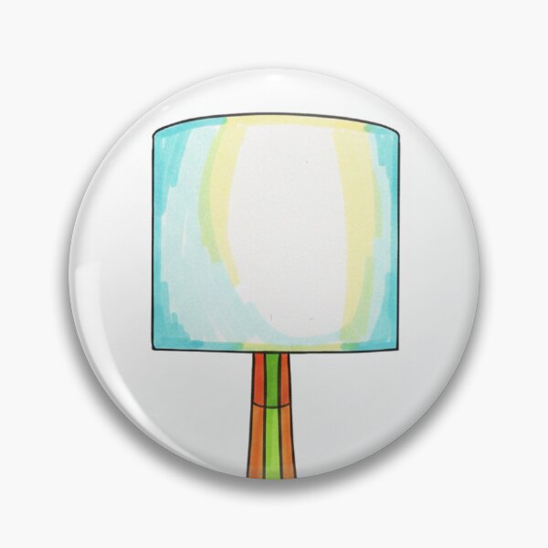 Item preview, Colorful Segmented Table Lamp Art Print designed and sold by KaleChub.