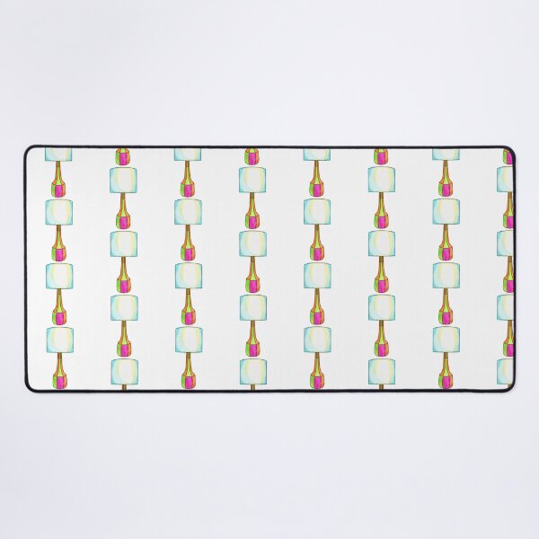 Item preview, Colorful Segmented Table Lamp Art Print designed and sold by KaleChub.