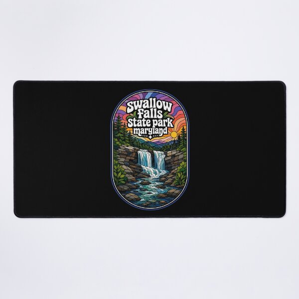 Item preview, Swallow Falls State Park Maryland Stained Glass designed and sold by TomFrontierArt.