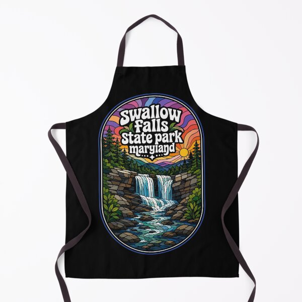 Item preview, Swallow Falls State Park Maryland Stained Glass designed and sold by TomFrontierArt.
