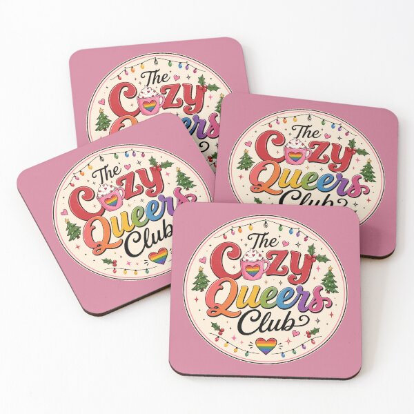 Item preview, The Cozy Queers Club – Cute LGBTQ Christmas Holiday Design designed and sold by TheStephanieRome.