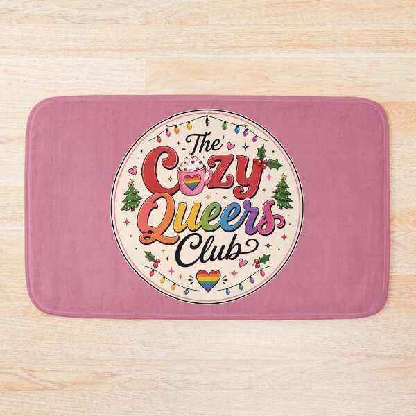 Item preview, The Cozy Queers Club – Cute LGBTQ Christmas Holiday Design designed and sold by TheStephanieRome.