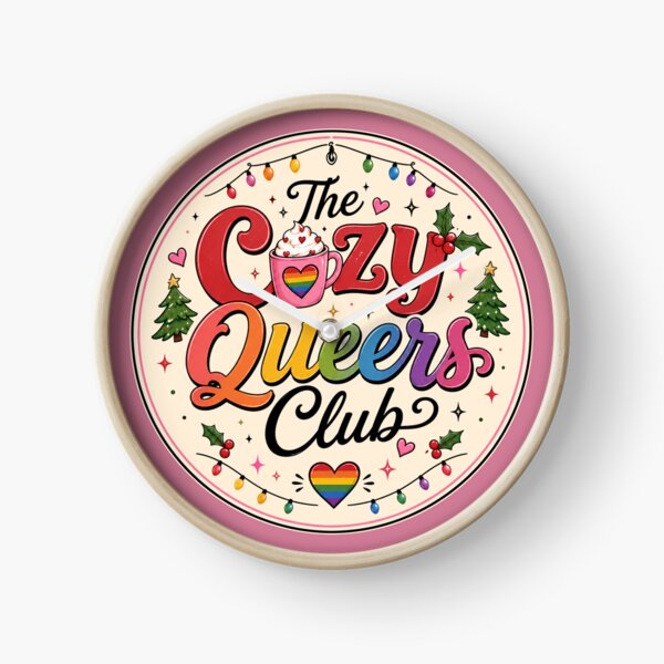 Item preview, The Cozy Queers Club – Cute LGBTQ Christmas Holiday Design designed and sold by TheStephanieRome.