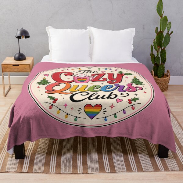 Item preview, The Cozy Queers Club – Cute LGBTQ Christmas Holiday Design designed and sold by TheStephanieRome.