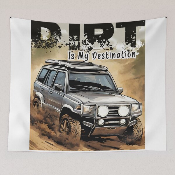 Item preview, DIRT is my destination designed and sold by Concept-Hub.