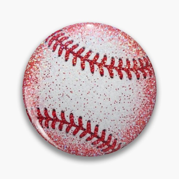 Item preview, Red Sparkly Baseball designed and sold by Zipzadoo.