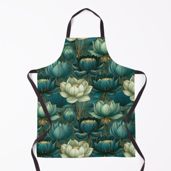 Item preview, Trendy Lotus - Flower Garden Pattern - Bridesmaid Gifts designed and sold by RoyalStarsPatts.