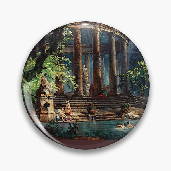Item preview, The Bathing Pool - Hubert Robert designed and sold by Jon-Baran.