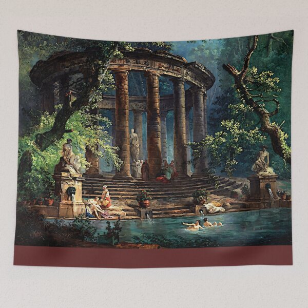 Item preview, The Bathing Pool - Hubert Robert designed and sold by Jon-Baran.