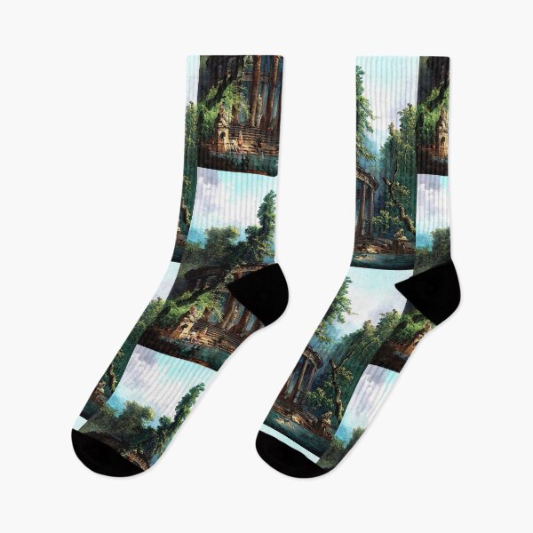 Item preview, The Bathing Pool - Hubert Robert designed and sold by Jon-Baran.