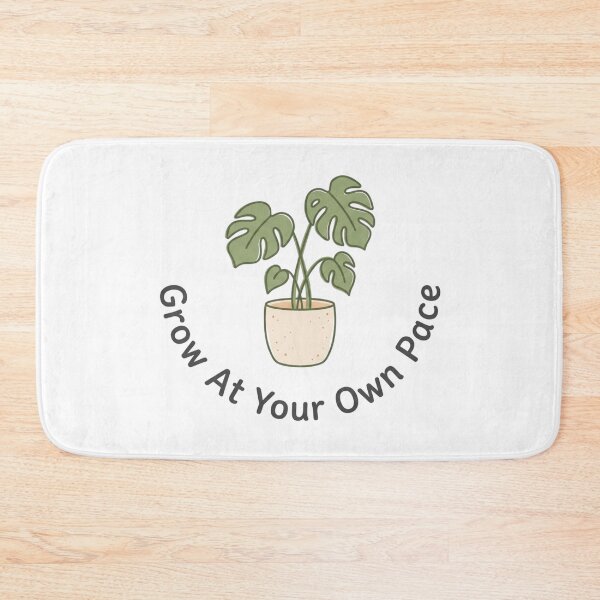 Item preview, Grow At Your Own Pace Minimalist Sage Green Plant designed and sold by Amituniqdesign .