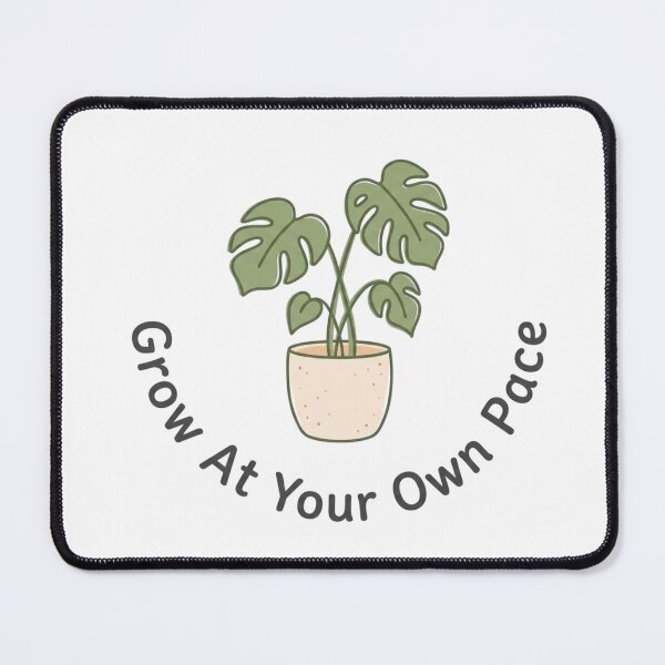 Item preview, Grow At Your Own Pace Minimalist Sage Green Plant designed and sold by Amituniqdesign .