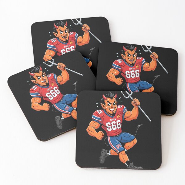 Item preview, Copy of Melbourne Demons AFL Mascot Logo Classic designed and sold by lanh1962.