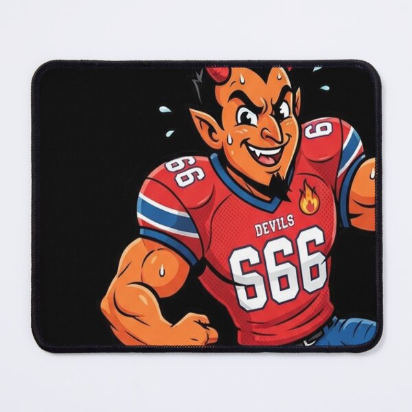 Item preview, Copy of Melbourne Demons AFL Mascot Logo Classic designed and sold by lanh1962.